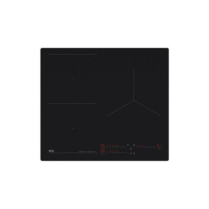 Plaque de cuisson Induction SaphirMatt Série 7000 SenseBoil 60 cm AEG TI63IQ10IZ