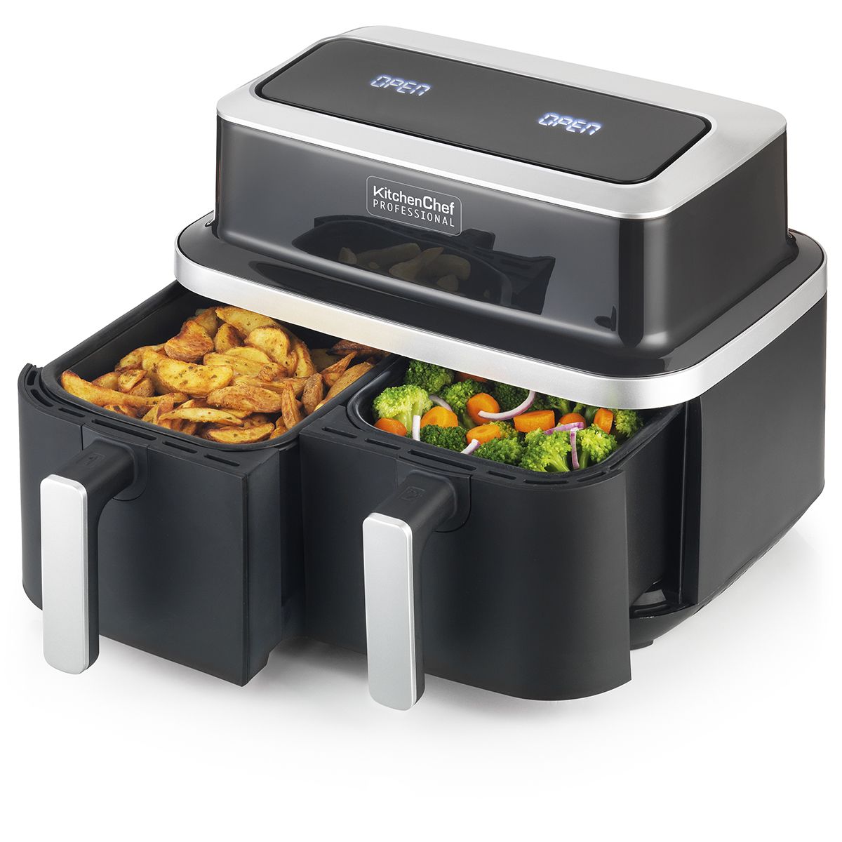 KITCHENCHEF Airfryer 8 4 KCPFR84AIRDUO - vue 2