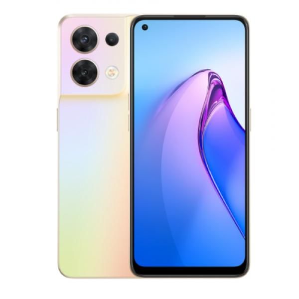 Oppo reno 8 8+ DS 5G chatoyant - vue 2
