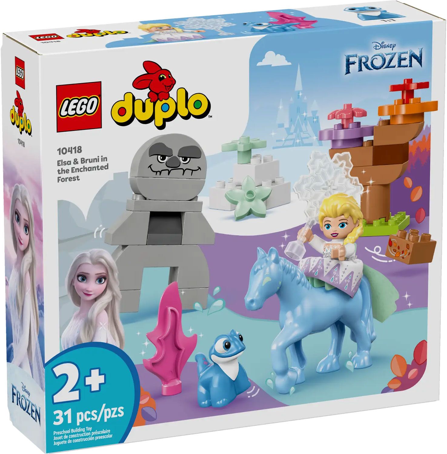 Lego Duplo - Elsa Et Bruni Dans La Forêt Enchantée - 10418