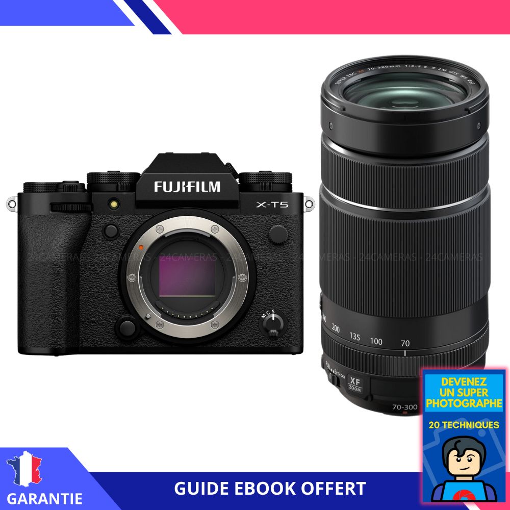 Fujifilm X T5 + XF 70 300mm f4 5.6 R LM OIS WR + Ebook Devenez Un Super Photographe Appareil Photo Fujifilm - vue 2