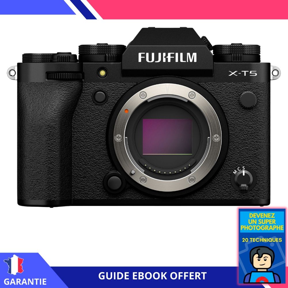 Fujifilm X T5 Boitier Nu + Ebook Devenez Un Super Photographe Appareil hybride Fujifilm