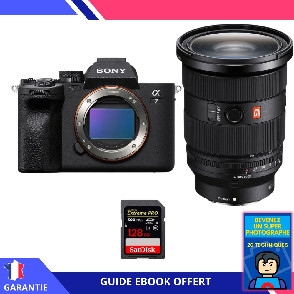 Sony Alpha 7 IV + FE 24 70mm f2.8 GM II + 1 SanDisk Extreme PRO UHS II SDXC 300 MB/ + Ebook Devenez Un Super Photographe Appareil Photo Sony - vue 2