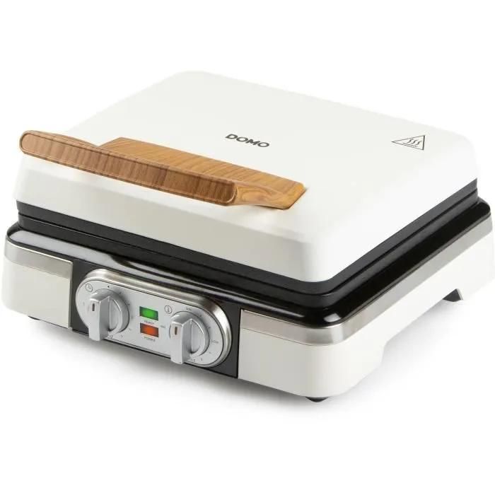 Gaufrier DOMO DO9280W 2 gaufres - vue 2