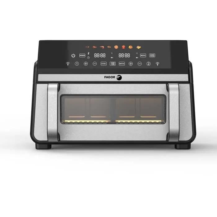 Friteuse sans huile FAGOR Airfryer FG10AF Capacité Double cuves Séparateur amovible - vue 2
