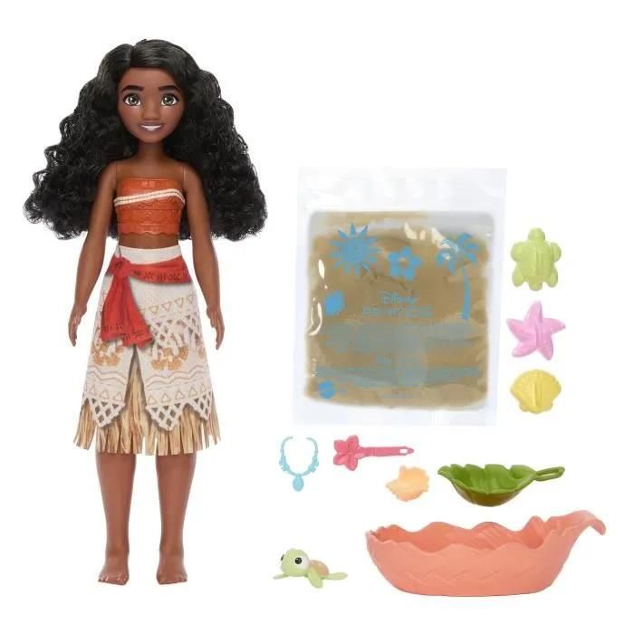 Disney Poupée Vaiana et Compagnie avec accessoires Disney Princess JFT12 - vue 2
