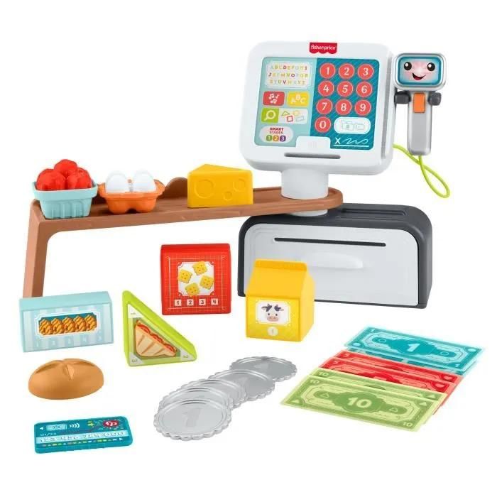 Fisher Price Ma Super Caisse Enregistreuse Rires et Éveil Fisher Price JGW97 - vue 3