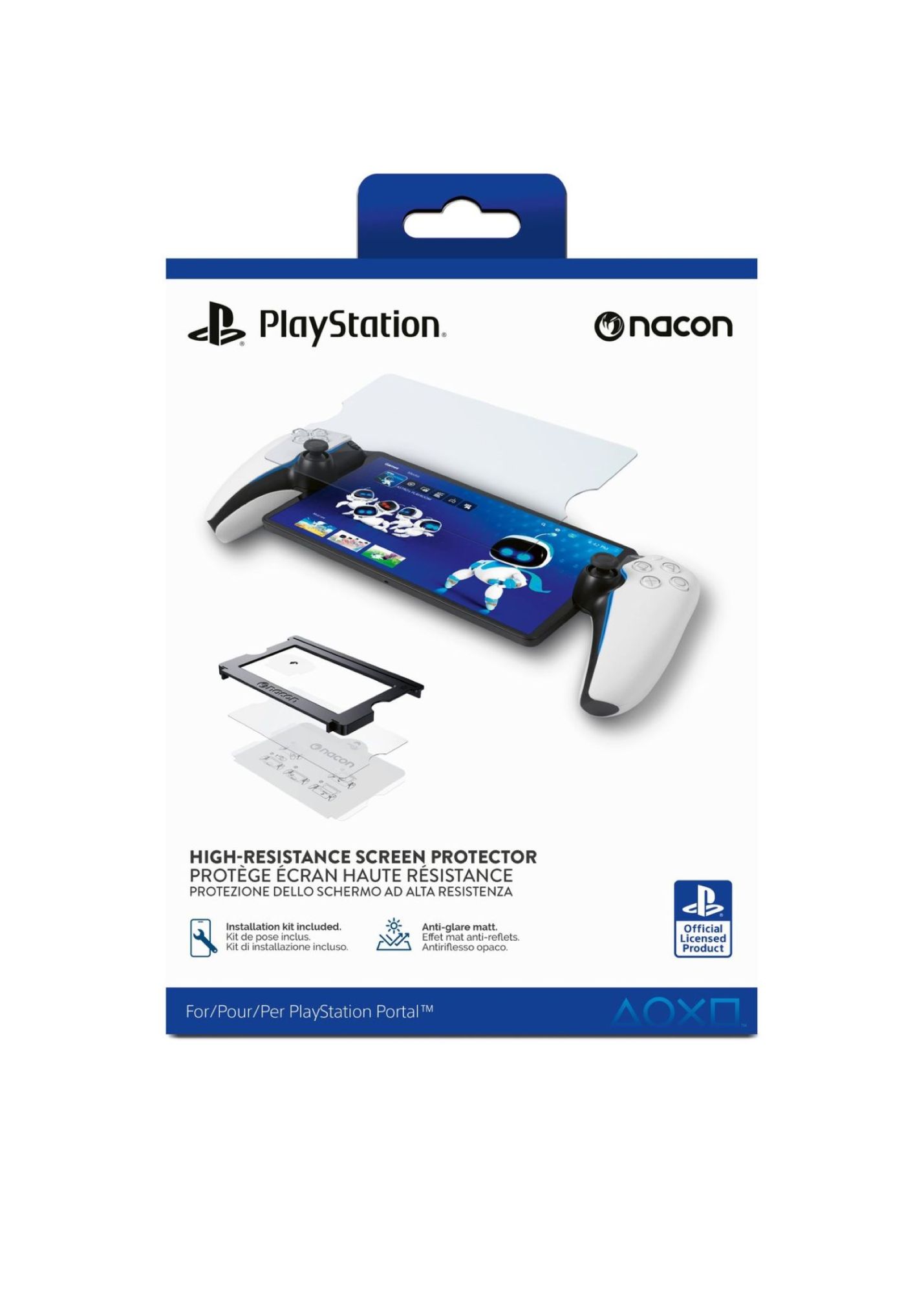 Pack Protection Verre Trempé Avec Kit Pour Playstationn Portal Nacon - vue 9