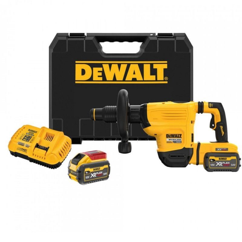 Perforateur burineur DEWALT SDS Max Flexvolt XR 3.0Ah 54 V 10.5 joules DCH832X2 QW - vue 2