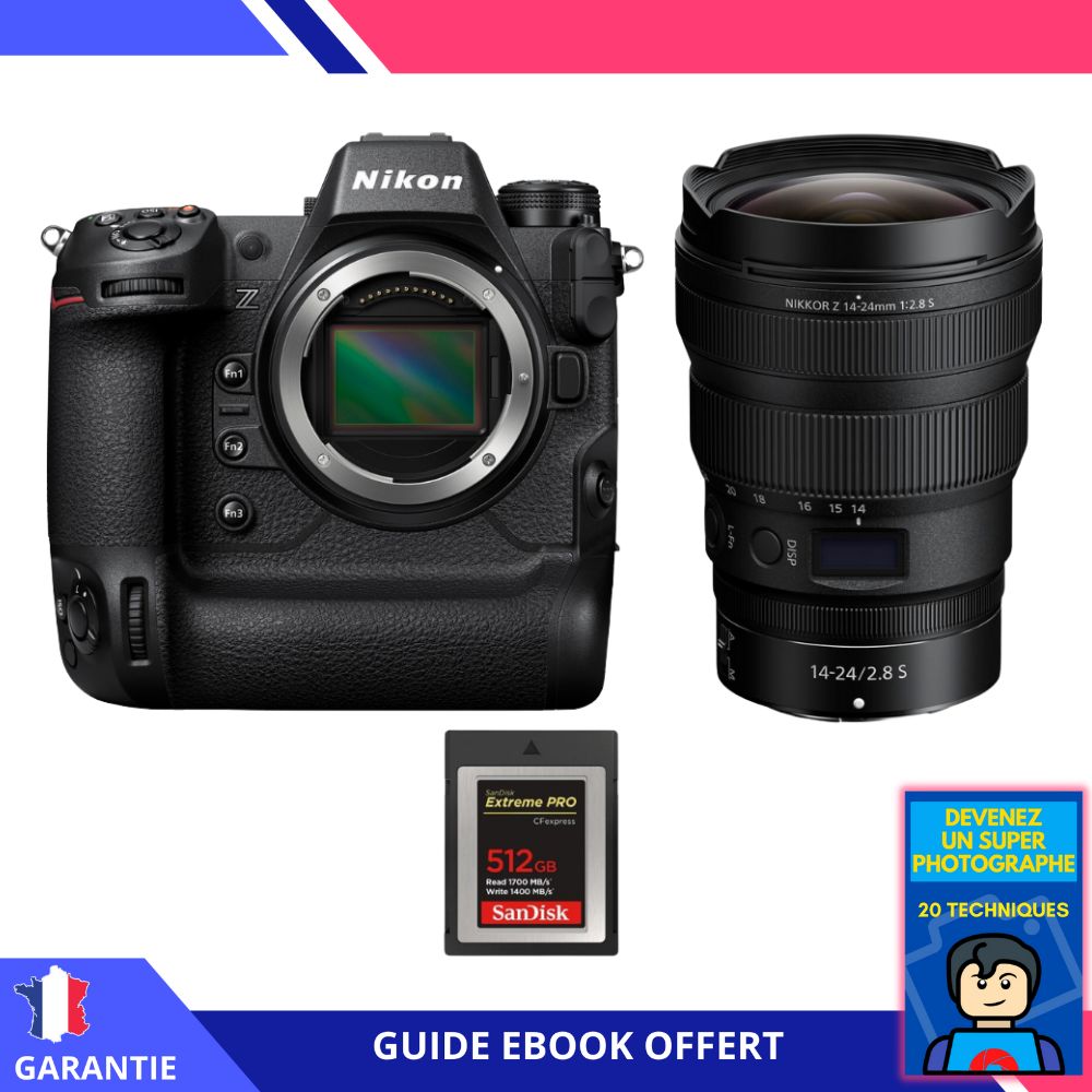 Nikon Z9 + Z 14 24mm f2.8 + 1 SanDisk Extreme PRO CFexpress Type B + Ebook 'Devenez Un Super Photographe' Hybride Nikon - vue 4