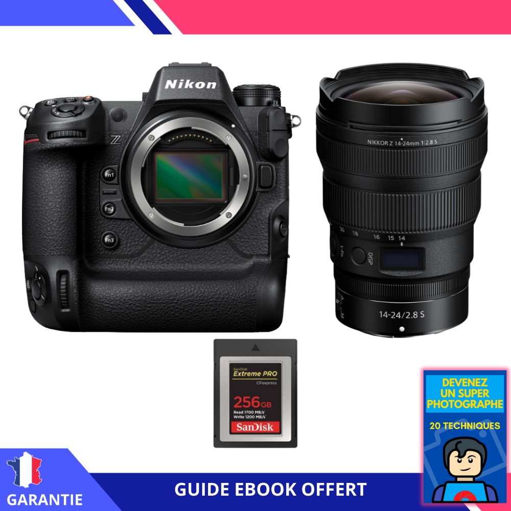 Nikon Z9 + Z 14 24mm f2.8 + 1 SanDisk Extreme PRO CFexpress Type B + Ebook 'Devenez Un Super Photographe' Hybride Nikon