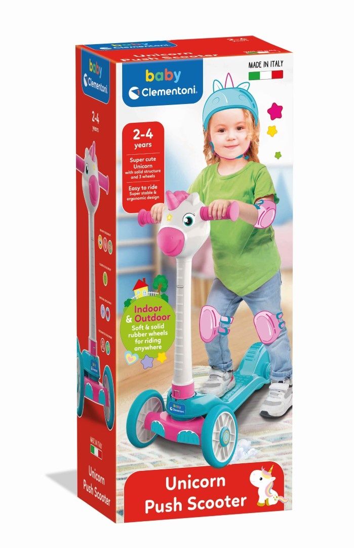 Baby Clementoni Ma Première Trottinette Licorne