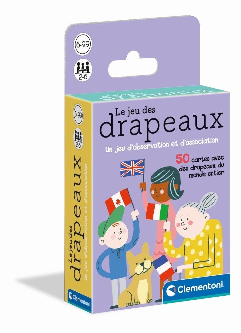 Le jeu des drapeaux Clementoni Jeux - vue 7