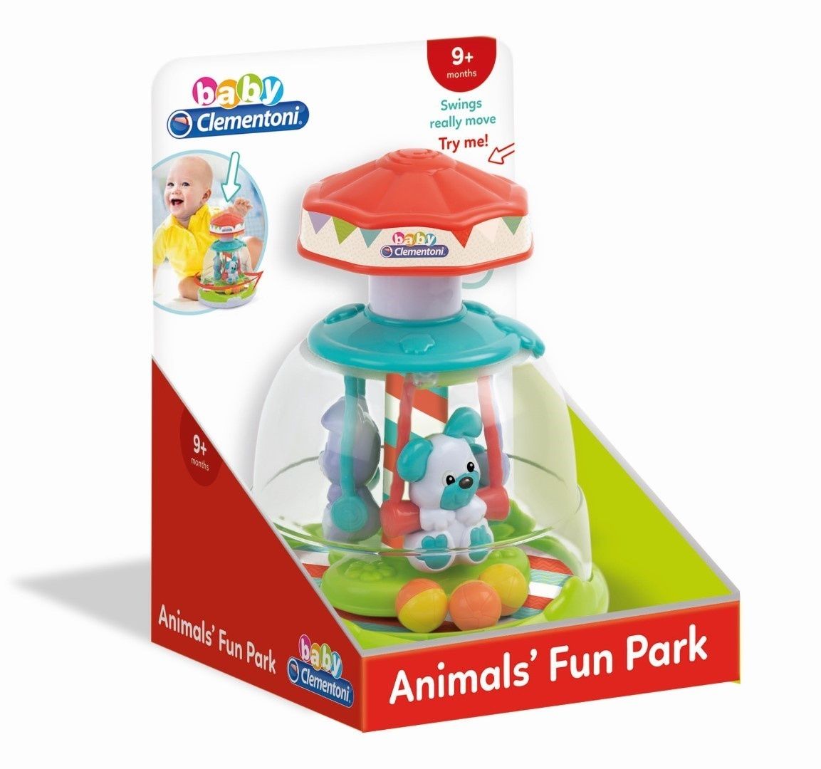 Clementoni 17193 Le manège à Billes des Animaux bébé