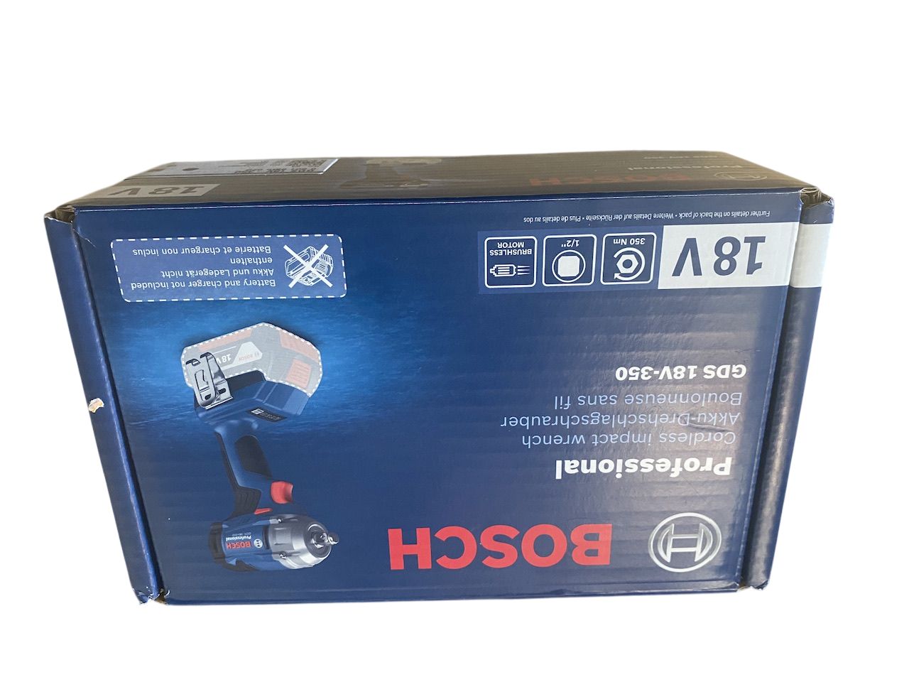 Bosch Drehschlagschrauber GDS 18V 350 solo C 06019M5020