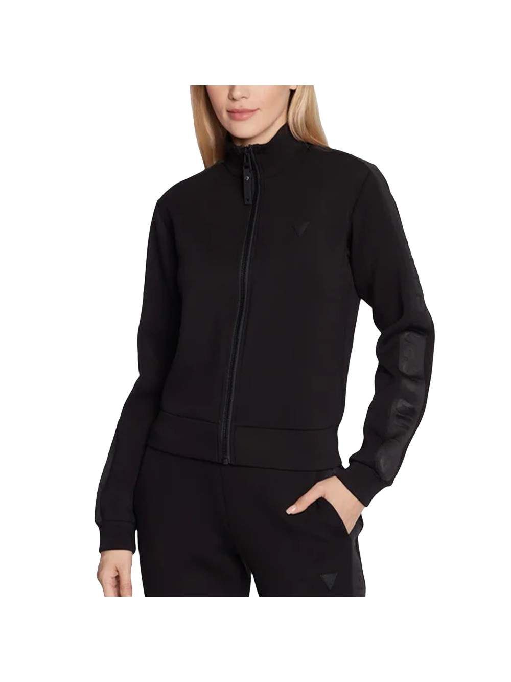 Sweat shirt Guess V2YQ17K7UW2 NEW ALLIE SCUBA ZIPPER EU - vue 3