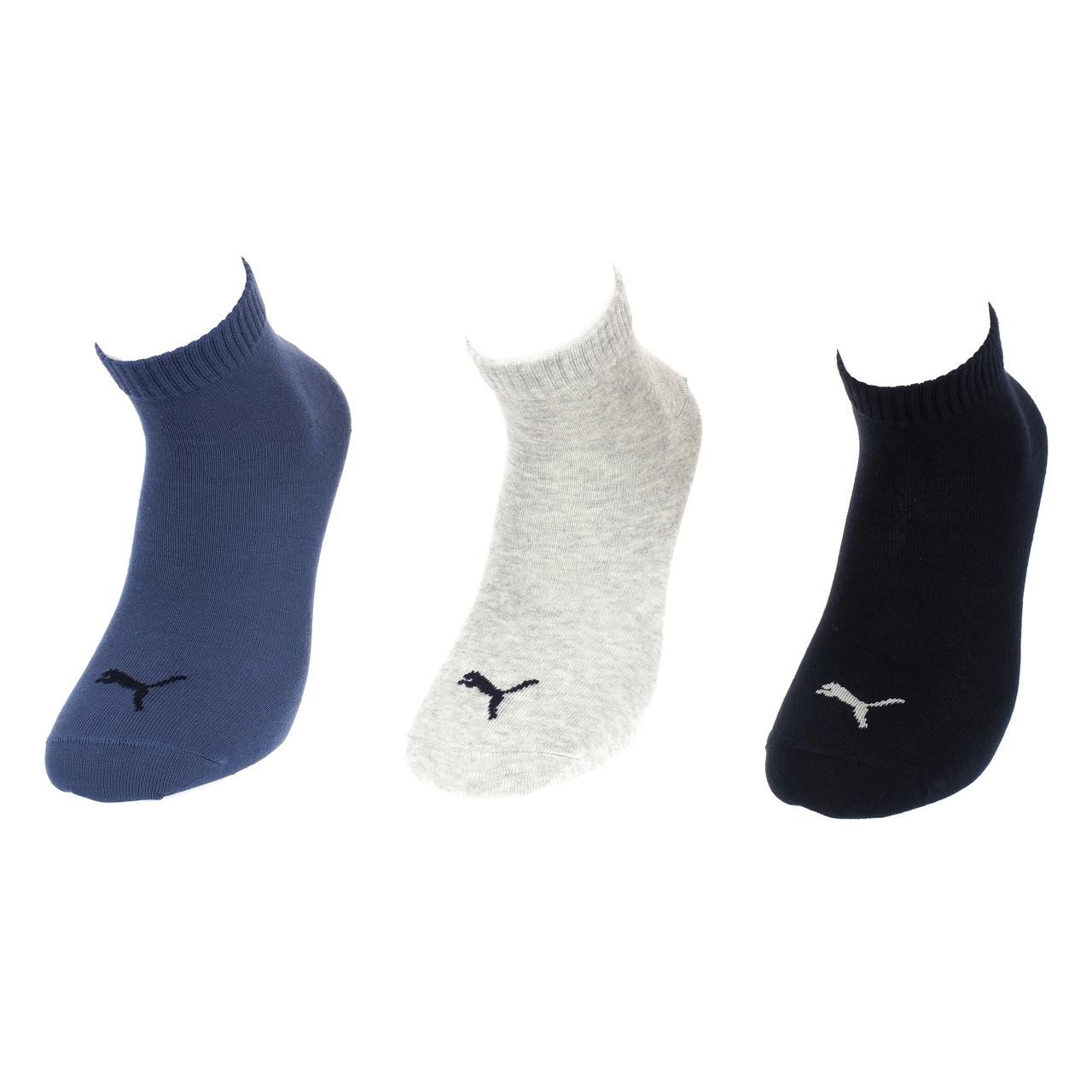 Chaussettes de sports Puma UNISEX QUARTER 3P 39 /