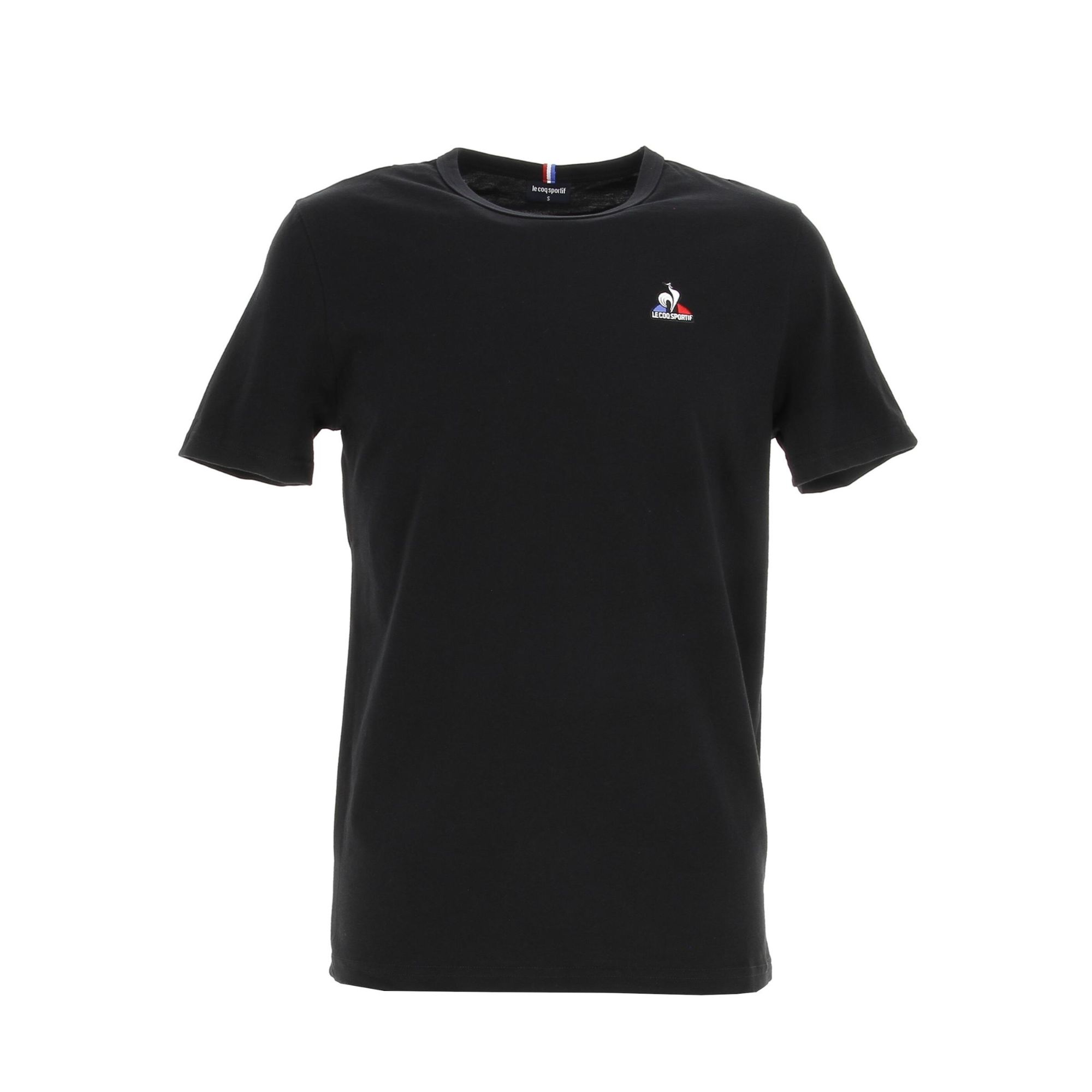 tee shirt manches courtes le coq sportif ess tee ss n3 m noir m - M