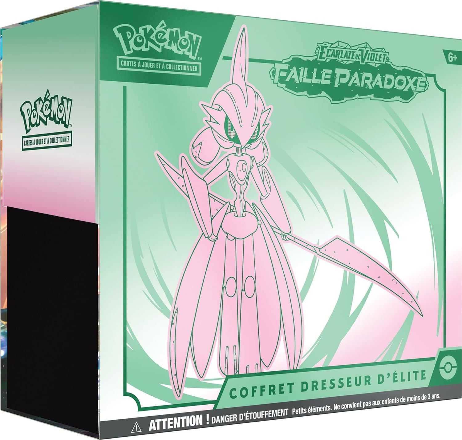 Pokémon - Coffret - Ev04 Ecarlate Et Violet - Faille Paradoxe - Dresseur D'elite : Garde-De-Fer