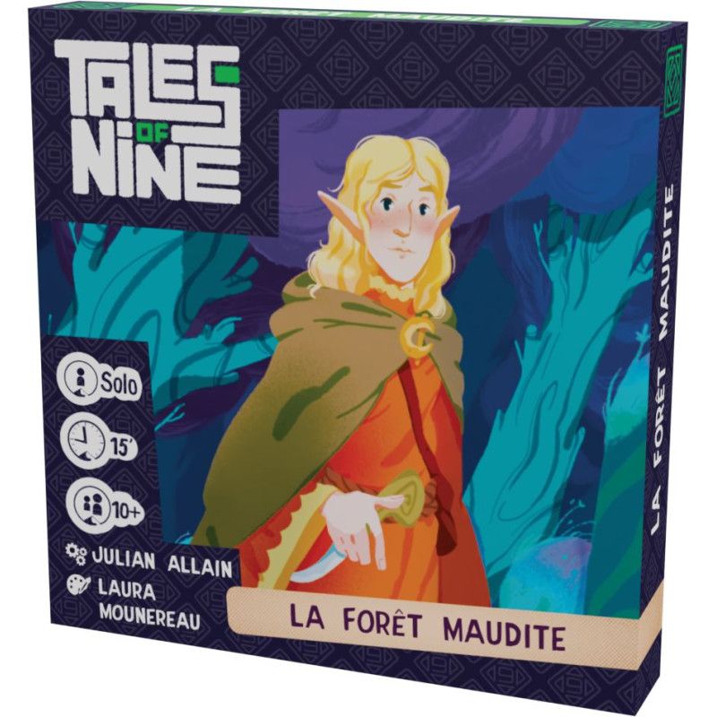 Jeu d'enquête Asmodee Tales of Nine 2 La Forêt Maudite - vue 2