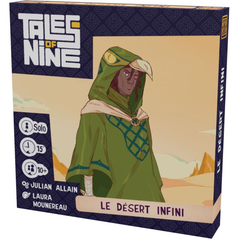 Jeu d'enquête Asmodee Tales of Nine 3 Le Désert Infini - vue 2