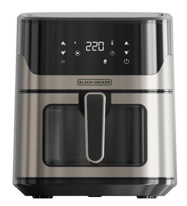 & DECKER Friteuse à air chaud 1 3 kg BXAF6500E - vue 8