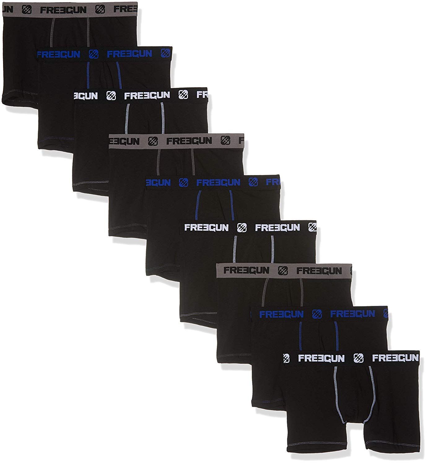 Boxers Freegun BOXERS COTON E1 X9 RU - vue 4