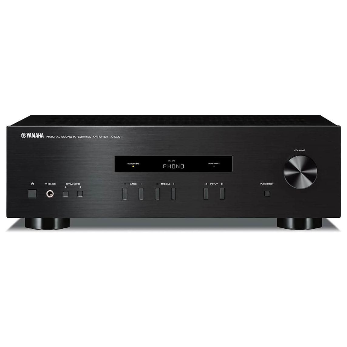 YAMAHA Ampli stéréo A S201 SI 2 x 5 entrées dont 1 entrée Phono Mode Pure Direct Compatibles fiches bananes Enceint - vue 10