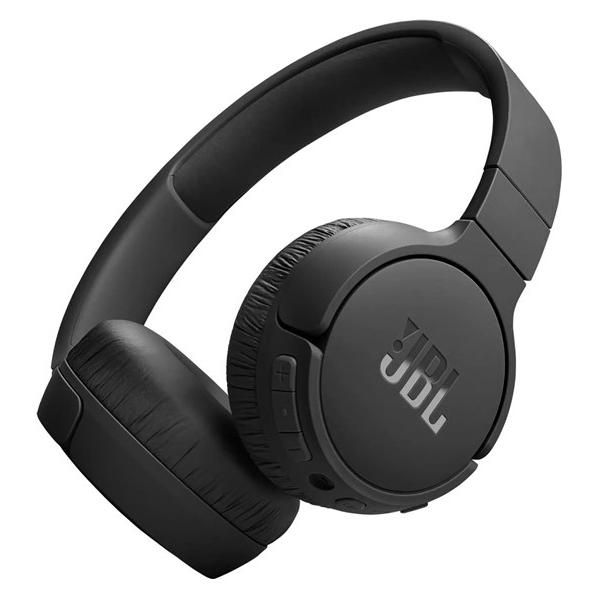 JBL TUNE 670NC - Écouteurs avec micro - circum-aural - Bluetooth - sans fil, filaire - Suppresseur de bruit actif - jack 3,5mm - noir