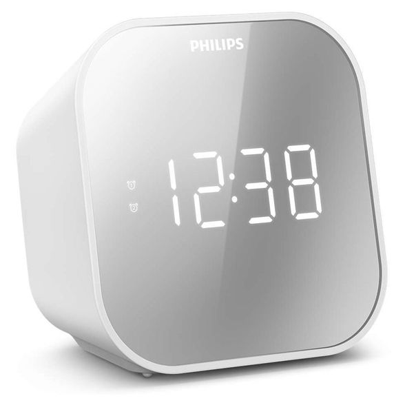 Radio Réveil Écran Finition Miroir Tar440612 Philips - vue 9