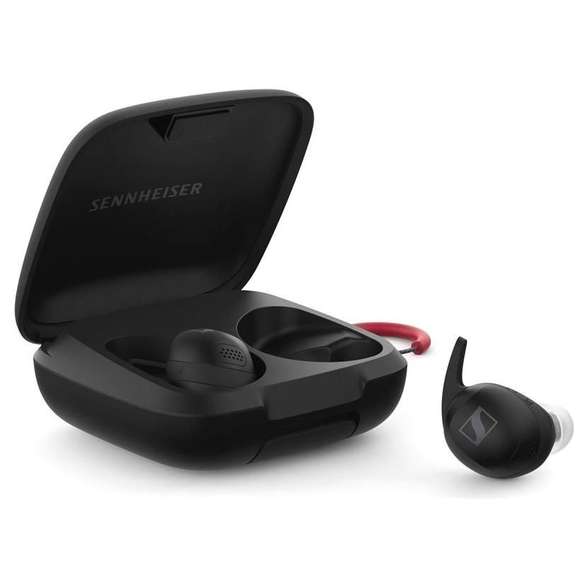 Sennheiser écouteurs Momentum Sport avec Suivi de Fitness pour Rythme Cardiaque et température corporelle Son avec ANC adaptatif Maintien sécurisé durée de Vie de la Batterie 24h