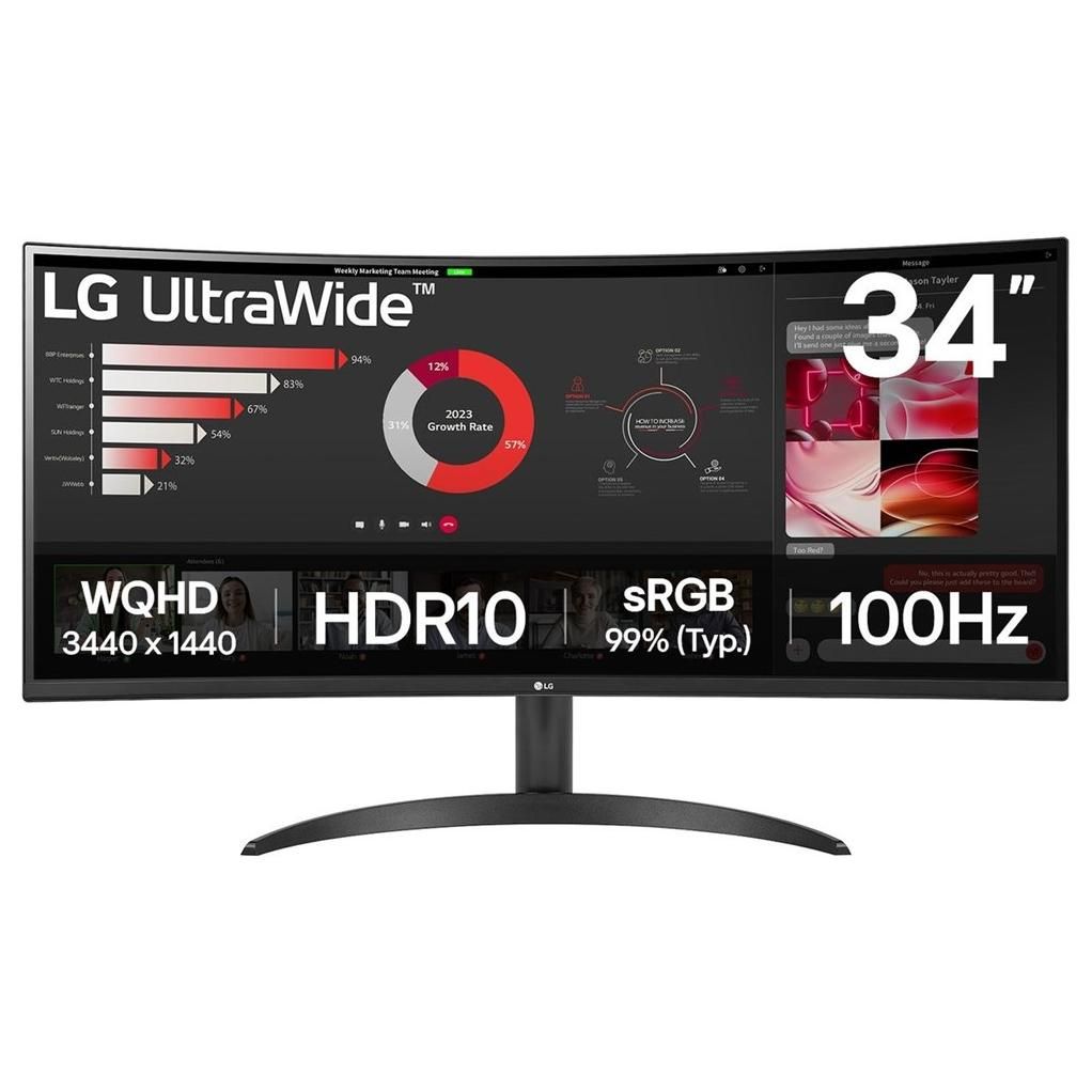 Ecran PC UltraWide 34WR50QK B 34'' VA - vue 4