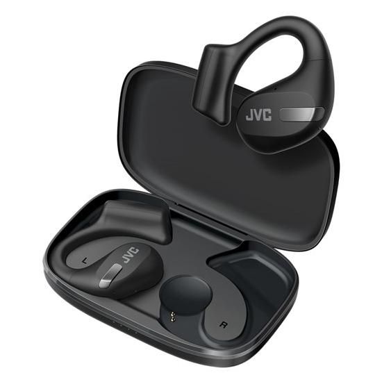 JVC Nearphones HA NP50T B True Wireless Design Oreilles Libres Ecoutez de la Musique sans Vous Couper du Monde Légers ANC pour Les appels IPX4 38 h d'autonomie BT 5.3 - vue 9