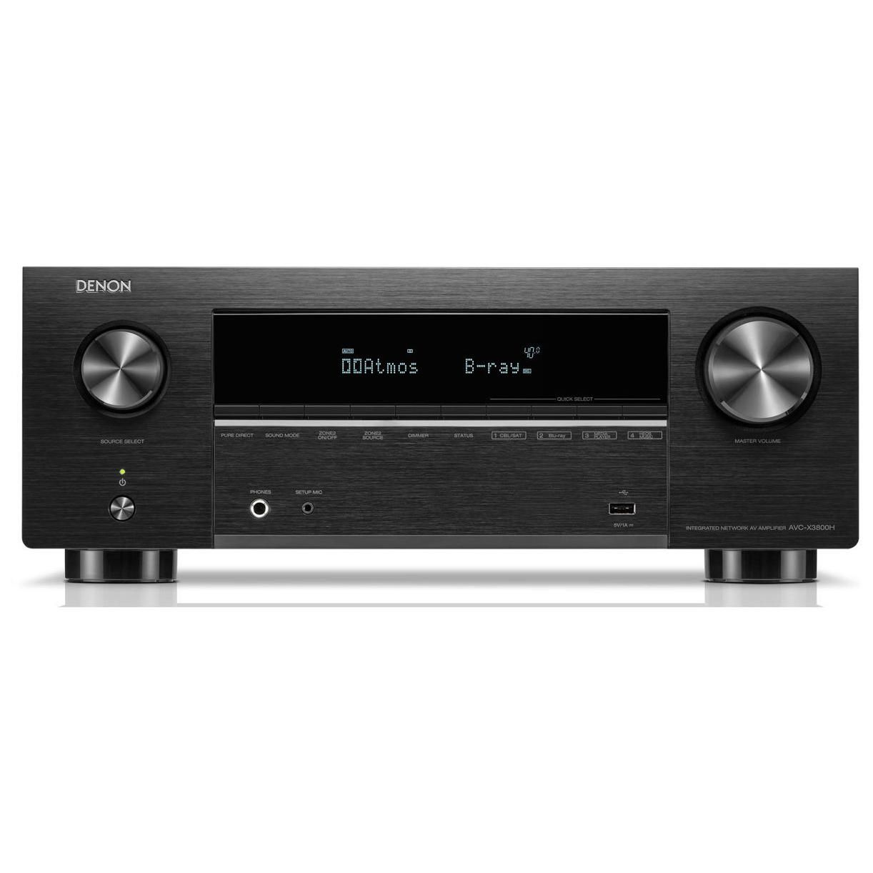 DENON AVCX3800HBKE2 - vue 7