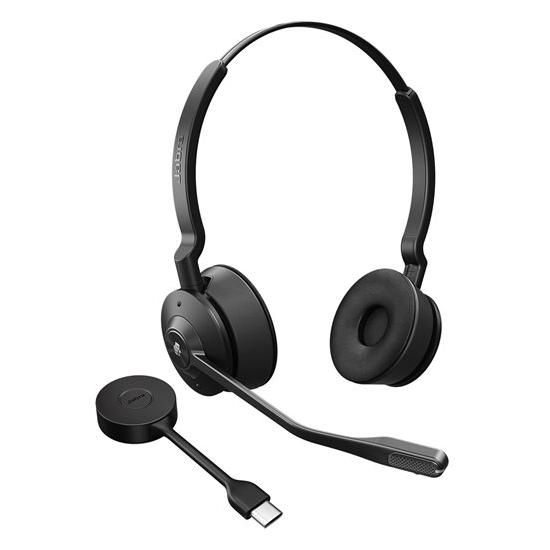 Jabra Engage 55 Stereo - Micro-casque - sur-oreille - DECT - sans fil - Optimisé pour Microsoft Teams Jabra Engage 55 Stereo - Micro-casque - sur-oreille - DECT - sans fil - Optimisé pour Microsoft Teams