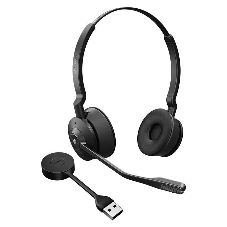 Jabra Engage 55 Stereo - Micro-casque - sur-oreille - DECT - sans fil - Certifié pour Microsoft Teams Jabra Engage 55 Stereo - Micro-casque - sur-oreille - DECT - sans fil - Certifié pour Microsoft Teams