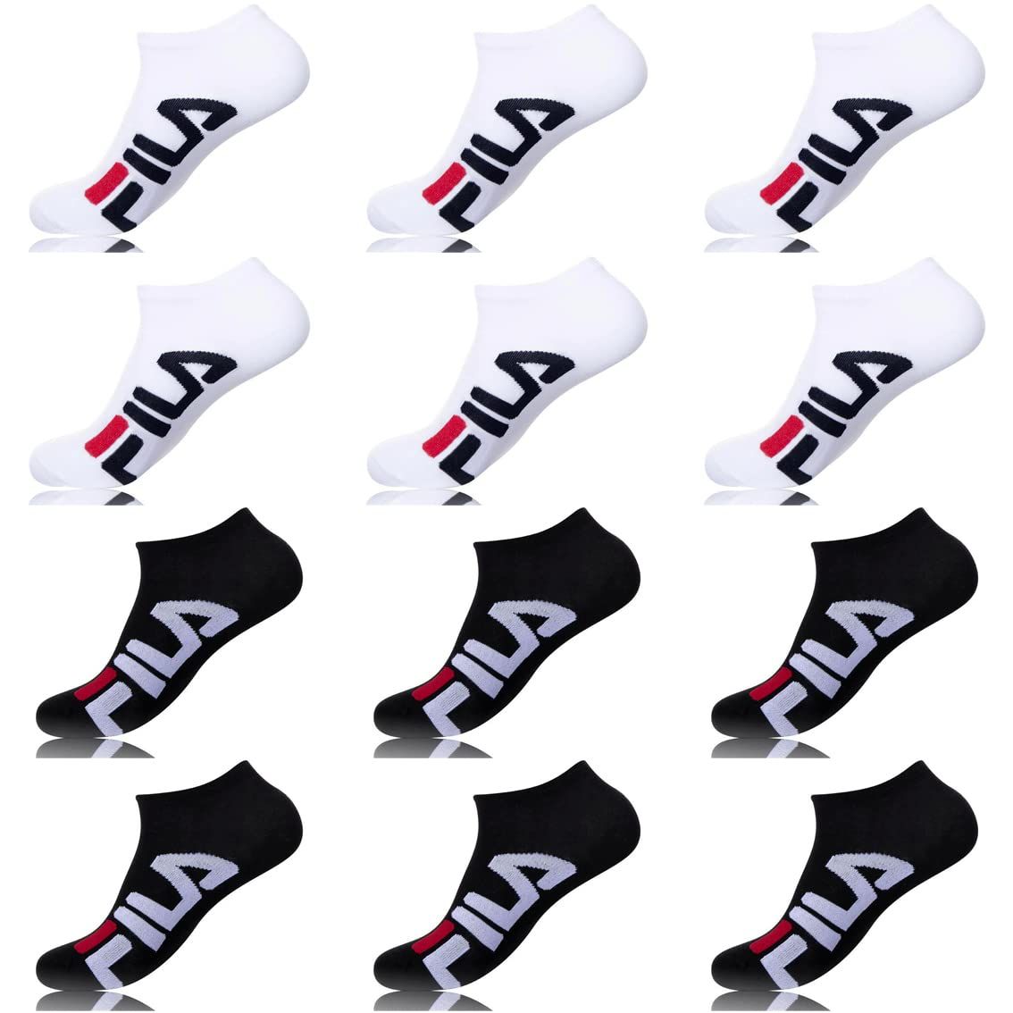Socquettes Fila Lot de 12 Paires de Chaussettes socquettes homme 39 / - vue 2