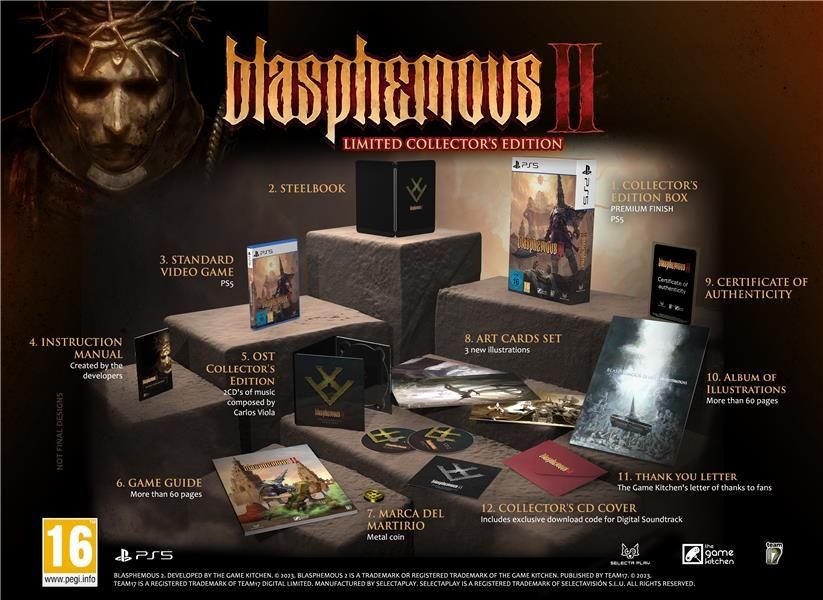 Blasphemous II Limited Collector's Edition PS5