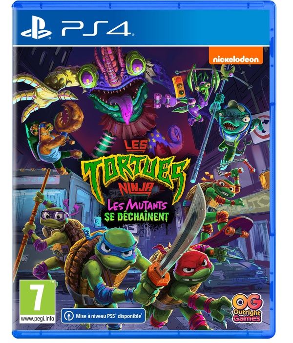 Les Tortues Ninja : Les Mutants se Déchaînent PS4