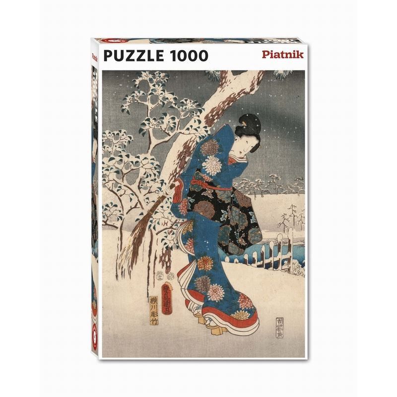 Puzzle 1000 pièces Piatnik Conte de Genji - vue 2