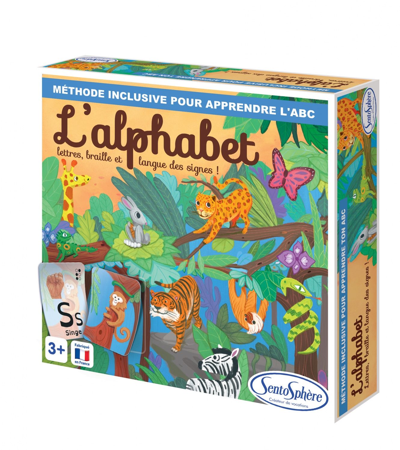 Jeu écriture et lettres SentoSphère ’alphabet - vue 3