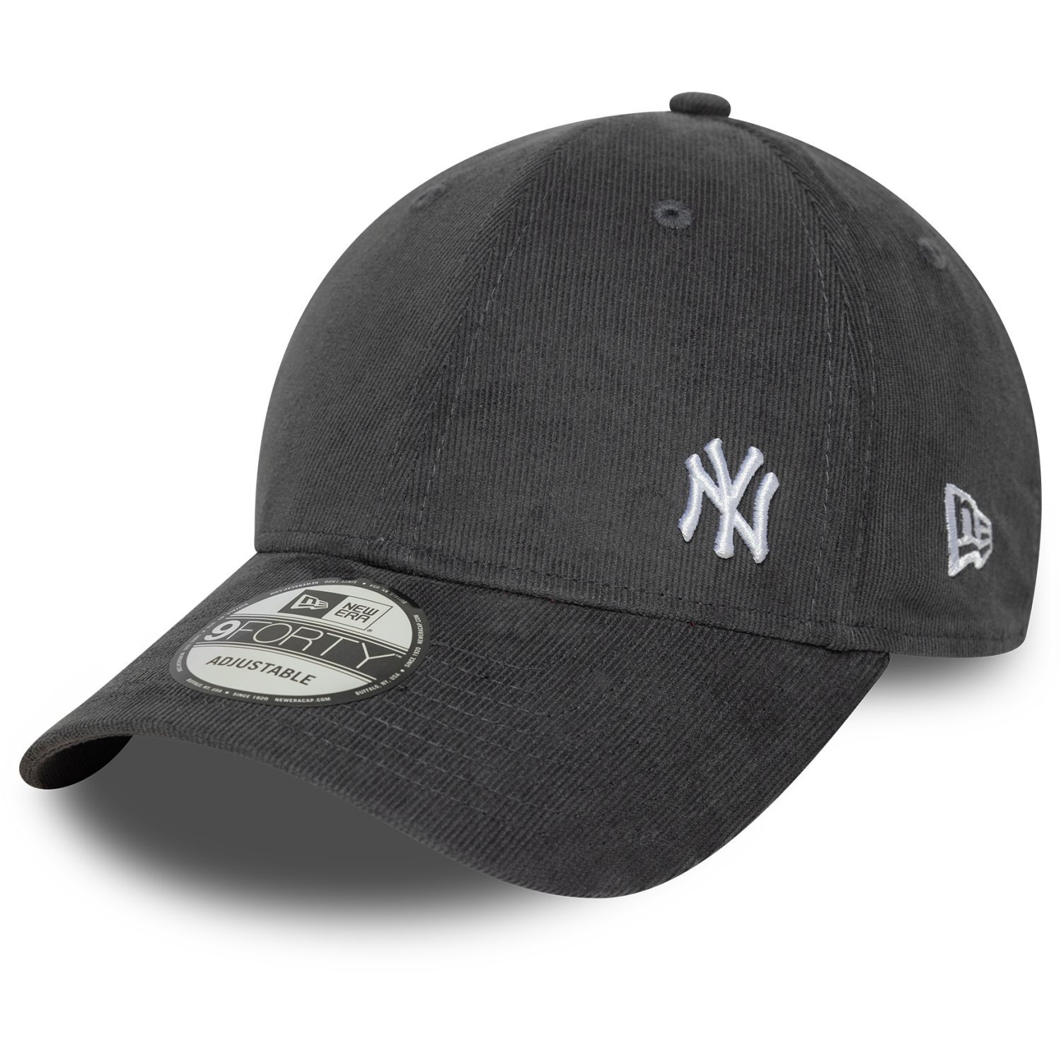 new era 9forty strapback cap corde new york yankees charcoal Unique