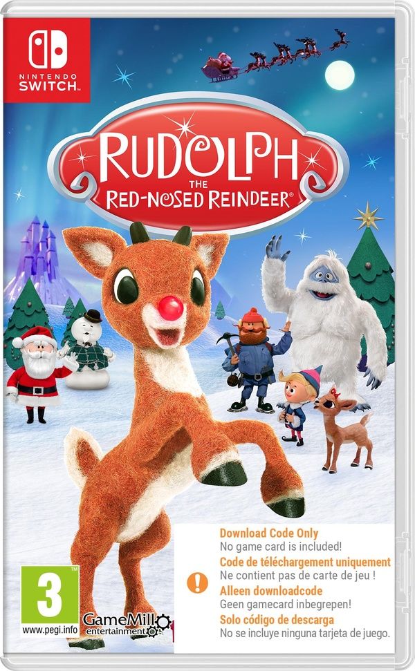 Rudolph the Nosed Reindeer Nintendo Switch Code de téléchargement Neuf - vue 4