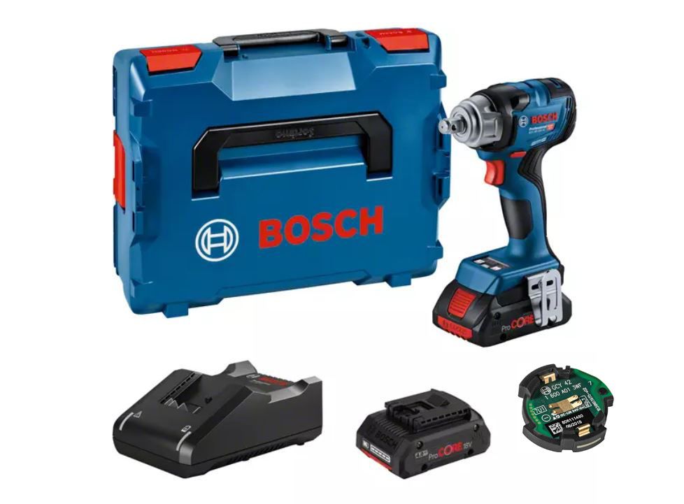Boulonneuse GDS 18V 330 HC 4Ah ProCORE Boxx CoMo 06019L5002 Bosch - vue 2