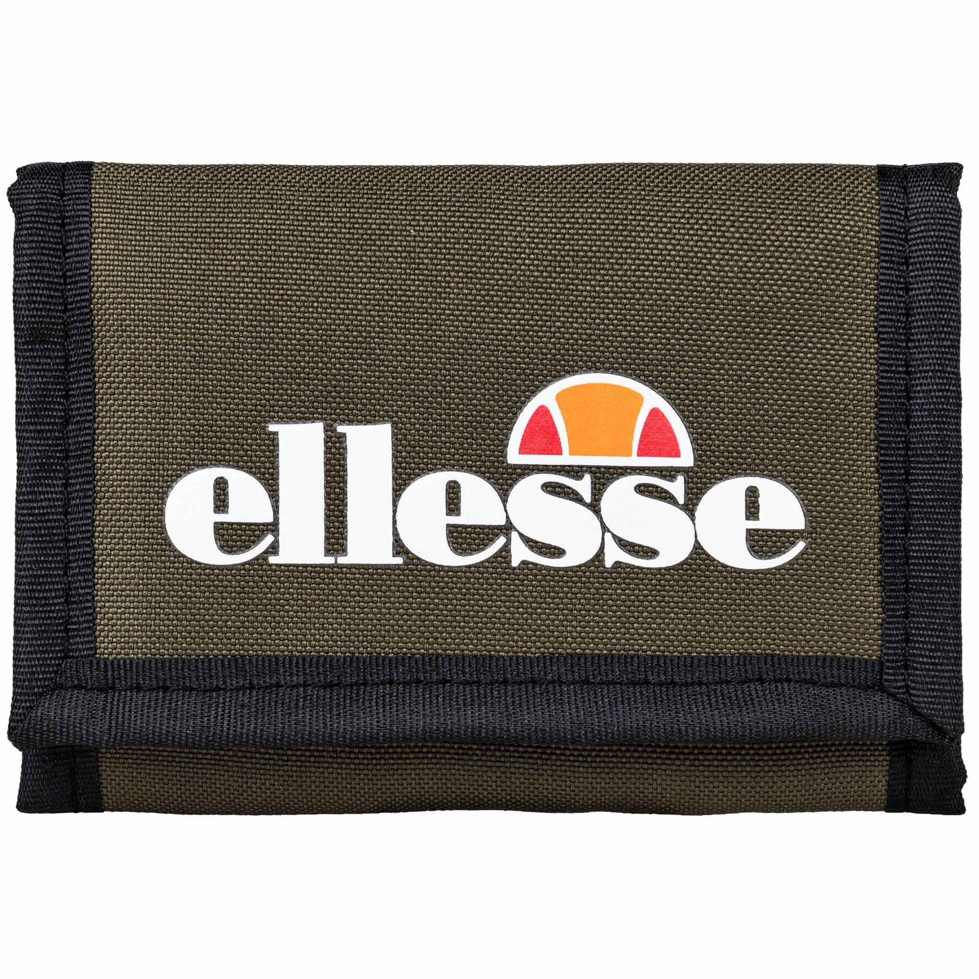 ellesse Porte monnaie unisexe Clarino Wallet logo imprimé fermeture velcro avec compartiments intérieurs