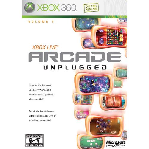 Xb360 Live Arcade Unplugged Xbox 360
