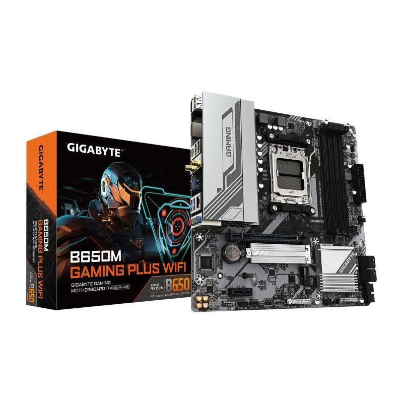 Gigabyte B650M GAMING PLUS WIFI - vue 5
