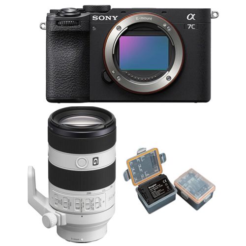 Sony Alpha A7C II + 70 200mm - vue 3