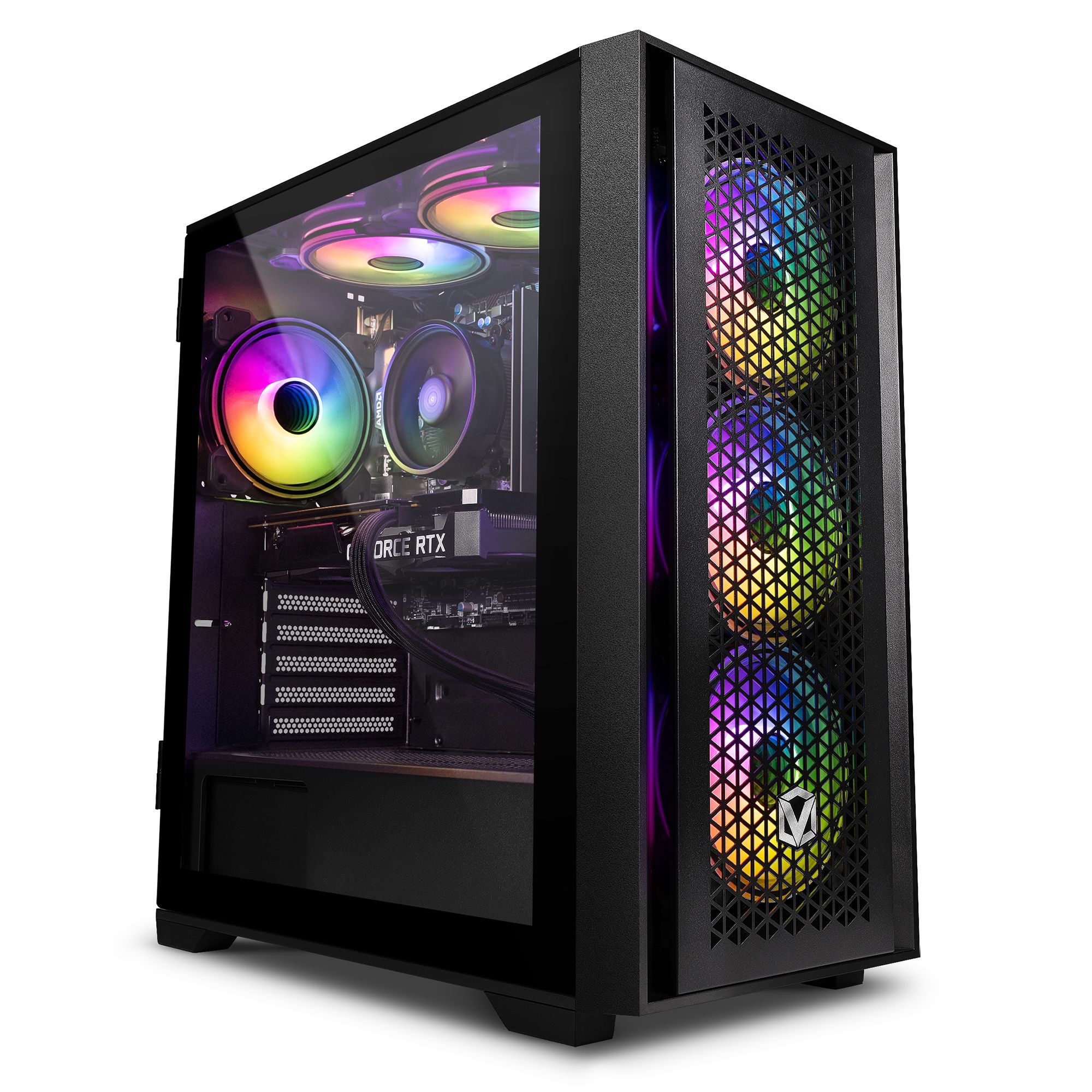 Vibox VI 19 PC Gamer AMD Ryzen 3200GE Processeur 4GHz Radeon Vega 8 Graphiques RAM 480Go SSD Windows 11 WiFi - vue 2