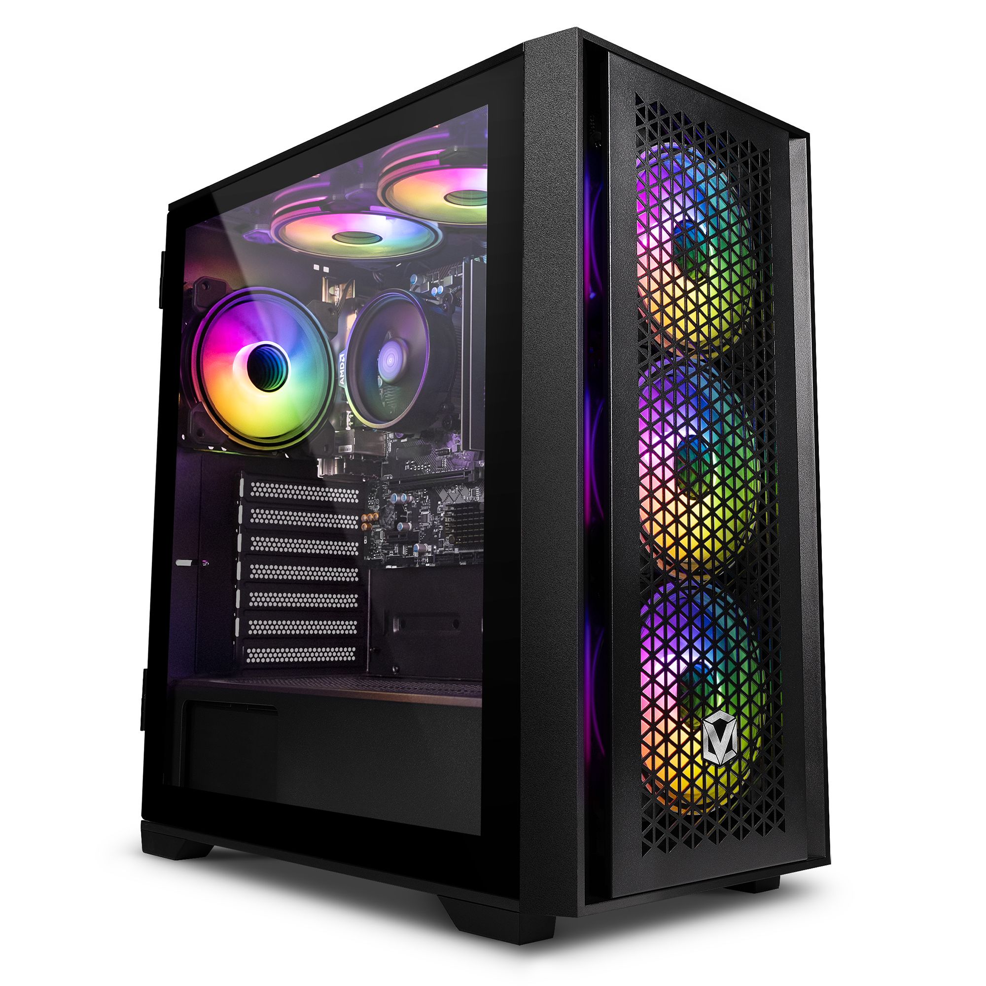 Vibox VI 17 PC Gamer AMD Ryzen 3200GE Processeur 4GHz Radeon Vega 8 Graphiques 8Go RAM SSD Windows 11 WiFi - vue 2